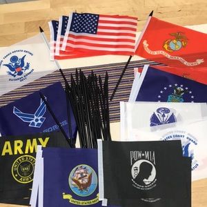 Military flags